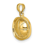 Load image into Gallery viewer, 14K Yellow Gold Sailor Hat Charm Pendant
