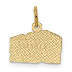 Load image into Gallery viewer, 14K Yellow Gold Swiss Cheese Charm
