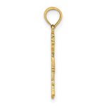 Load image into Gallery viewer, 14K Yellow Gold Girl Charm Pendant
