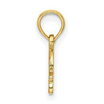 Load image into Gallery viewer, 14K Yellow Gold Textured Mini Snail Charm Pendant
