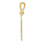 Load image into Gallery viewer, 14K Yellow Gold Sun Charm
