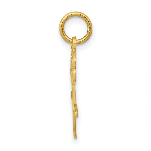 14K Rose Gold Charm
