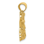 Load image into Gallery viewer, 14K Yellow Gold Eagle Head Pendant
