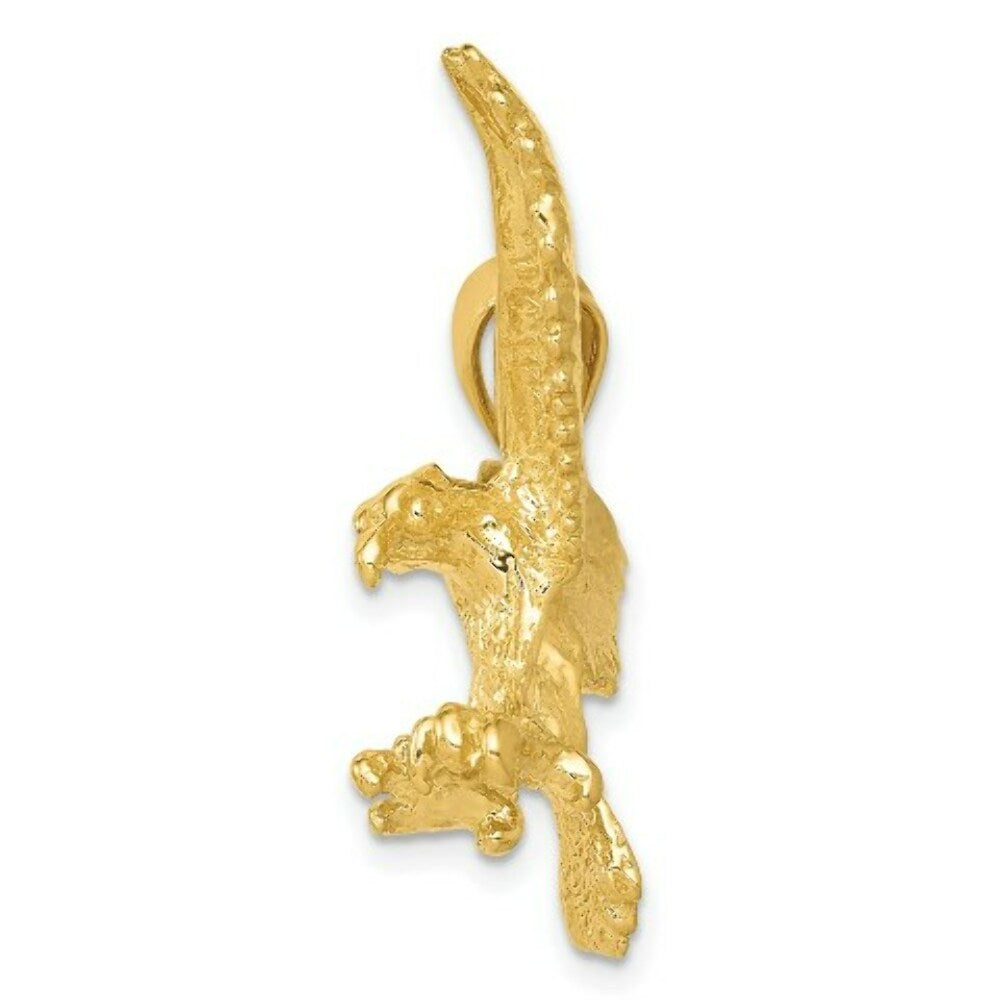14K Yellow Gold Eagle Pendant