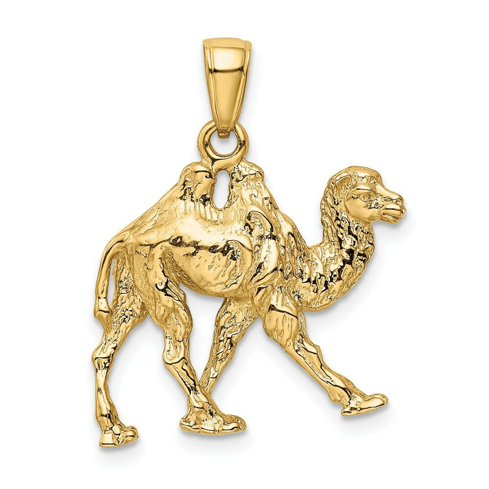 14K Yellow Gold Camel Pendant