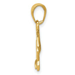 Load image into Gallery viewer, 14K Yellow Gold Horse Pendant 19mm length
