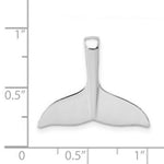 Load image into Gallery viewer, 14K White Gold Whale Tail Slide
