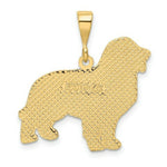 Load image into Gallery viewer, 14K Yellow Golden Retriever Pendant
