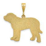 Load image into Gallery viewer, 14K Yellow Gold Mastiff Pendant
