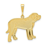 Load image into Gallery viewer, 14K Yellow Gold Mastiff Pendant
