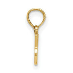 Load image into Gallery viewer, 14K Yellow Gold I Heart My Dog Charm Pendant
