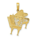 Load image into Gallery viewer, 14K Yellow Gold Piano Pendant
