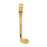 Load image into Gallery viewer, 14K Yellow Gold Golf Club Charm Pendant
