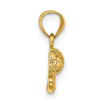 Load image into Gallery viewer, 14K Yellow Gold Soccer Ball With Shoe Charm Pendant
