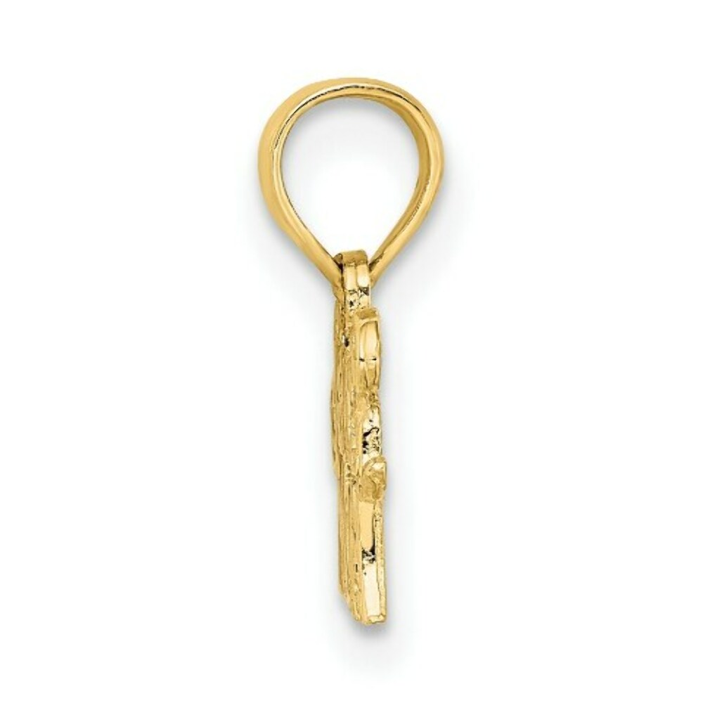 14K Yellow Gold Soccer Mom Charm Pendant
