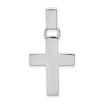 Load image into Gallery viewer, 14K White Gold Modern Cross Pendant
