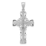 Load image into Gallery viewer, 14K White Gold Latin Cross Pendant 36mm length
