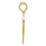 Load image into Gallery viewer, 14K Yellow Gold Heart In Heart Polished &amp; Filigree Pendant
