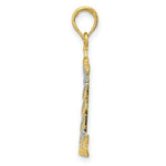 Load image into Gallery viewer, 14K Yellow Gold &amp; Rhodium Cape Hatters Lighthouse Pendant

