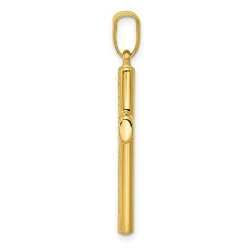 14K Yellow Gold Reversible Cross Pendant