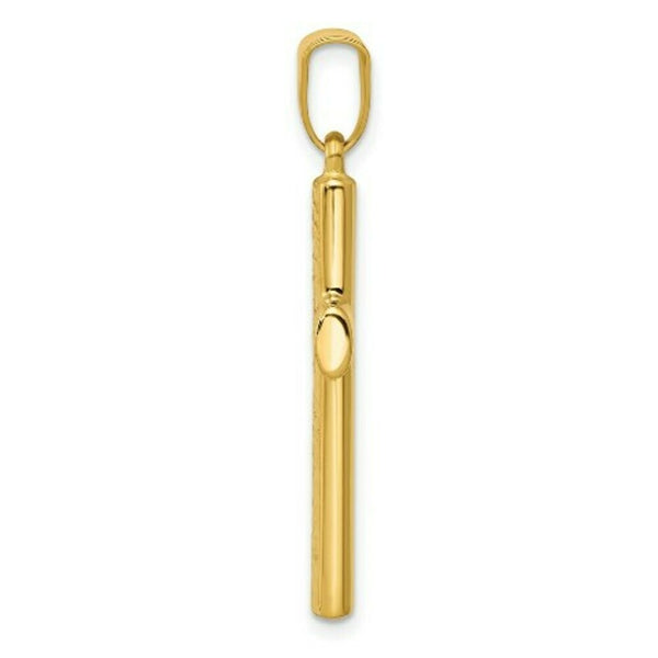14K Yellow Gold Reversible Cross Pendant
