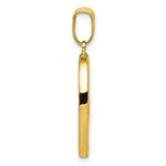 Load image into Gallery viewer, 14K Yellow Gold Hollow Heart Pendant
