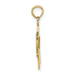 Load image into Gallery viewer, 14K Yellow Gold Sweet 16 Charm Pendant
