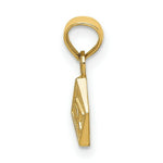 Load image into Gallery viewer, 14K Yellow Gold Baby Block Charm Pendant

