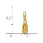 Load image into Gallery viewer, 14K Yellow Gold Baby Shoe Charm
