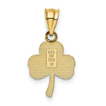Load image into Gallery viewer, 14K Yellow Gold 3 Leaf Clover Pendant
