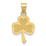 Load image into Gallery viewer, 14K Yellow Gold 3 Leaf Clover Pendant

