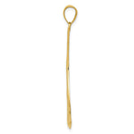 Load image into Gallery viewer, 14K Yellow Gold Filigree Moon Pendant
