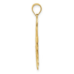 Load image into Gallery viewer, 14K Yellow Gold Filigree Sun Pendant
