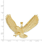 Load image into Gallery viewer, 14K Yellow Gold Eagle Pendant
