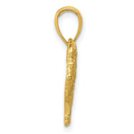 Load image into Gallery viewer, 14K Yellow Gold Lion Charm
