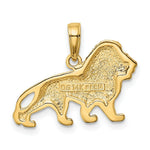 Load image into Gallery viewer, 14K Yellow Gold Lion Charm
