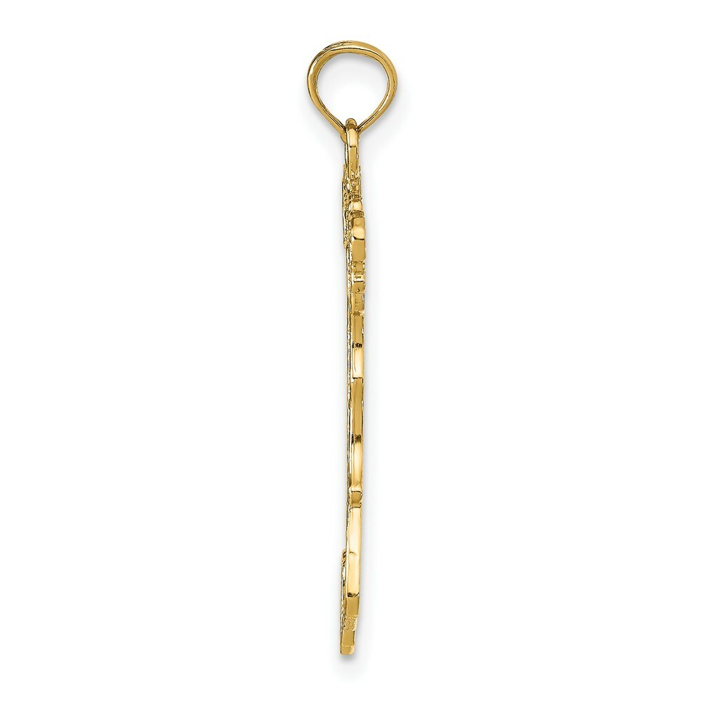 14K Yellow Gold Italy Charm