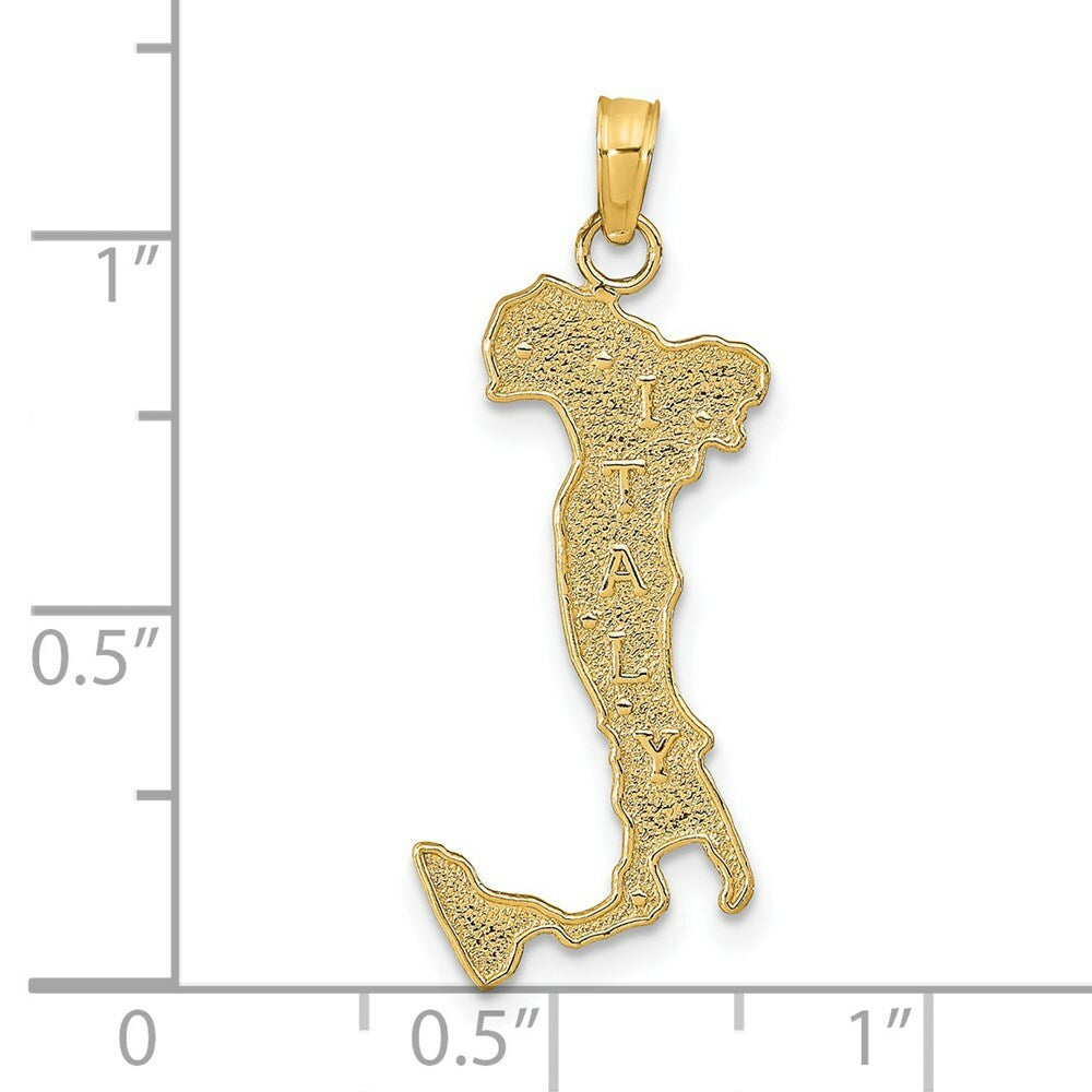 14K Yellow Gold Italy Charm