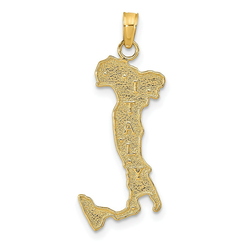 14K Yellow Gold Italy Charm