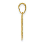 Load image into Gallery viewer, 14K Yellow Gold Registered Nurse Heart Pendant
