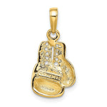 Load image into Gallery viewer, 14K Yellow Gold Lg Boxing Glove Charm
