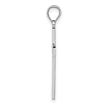 Load image into Gallery viewer, 14K White Gold Cross Pendant 25mm length

