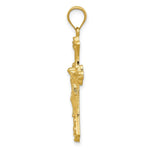 Load image into Gallery viewer, 14K Yellow Gold Crucifix Pendant 30mm length
