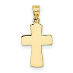 Load image into Gallery viewer, 14K Yellow Gold First Holy Communion Cross Pendant
