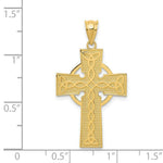Load image into Gallery viewer, 14K Yellow Gold Irish Cross Pendant
