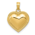 Load image into Gallery viewer, 14K Yellow Gold Polished Heart Pendant

