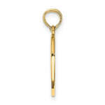 Load image into Gallery viewer, 14K Yellow Gold Break-Apart Keep Watch Over Me Heart Charm Pendant
