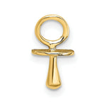 Load image into Gallery viewer, 14K Yellow Gold Gold Polished 3-D Pacifier Charm Pendant
