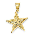 Load image into Gallery viewer, 14K Yellow Gold Polished Star Pendant
