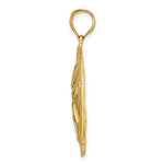 Load image into Gallery viewer, 14K Yellow Gold Sand Dollar Pendant

